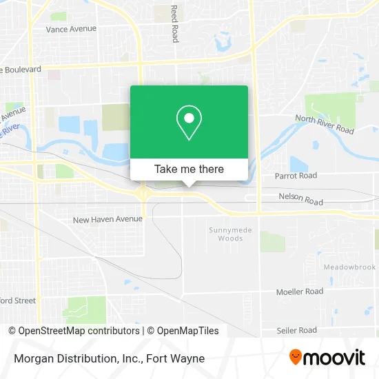 Morgan Distribution, Inc. map