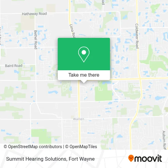 Summit Hearing Solutions map