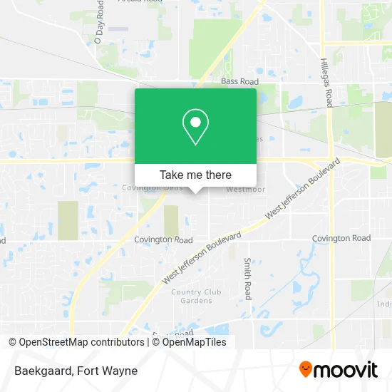 Baekgaard map