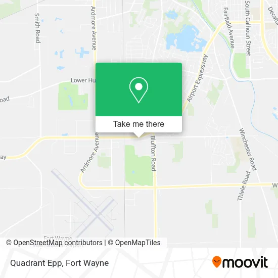 Quadrant Epp map