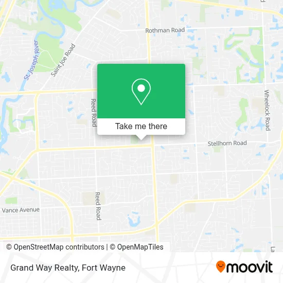 Grand Way Realty map
