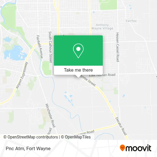Pnc Atm map