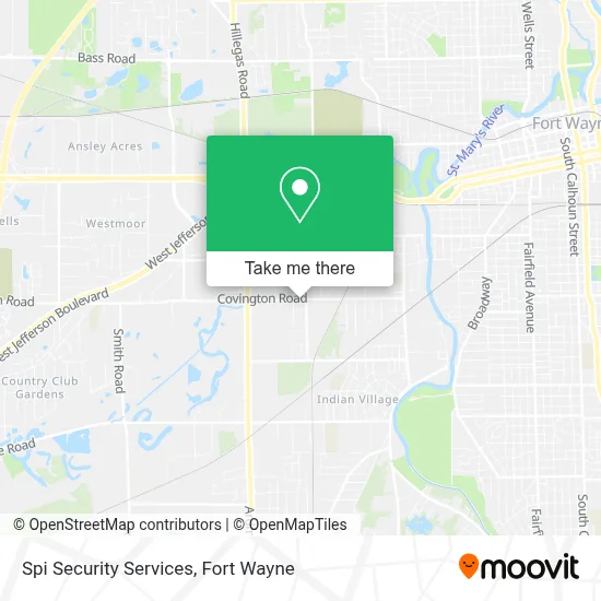 Spi Security Services map