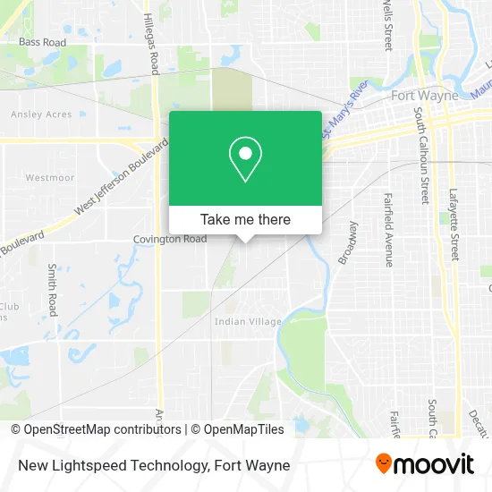 New Lightspeed Technology map