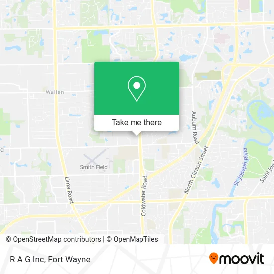 R A G Inc map