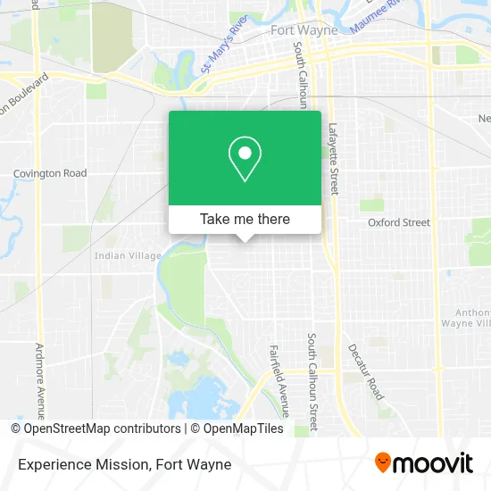 Experience Mission map