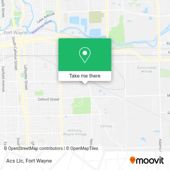 Acs Llc map