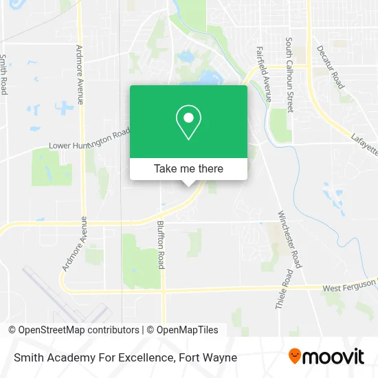 Smith Academy For Excellence map