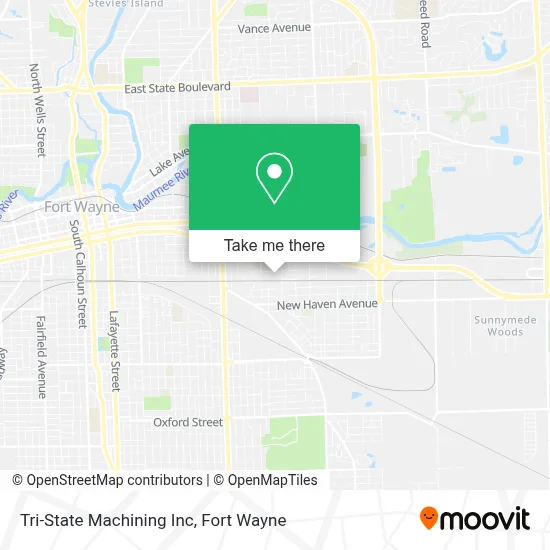 Tri-State Machining Inc map