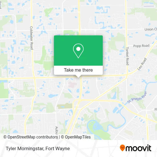 Tyler Morningstar map