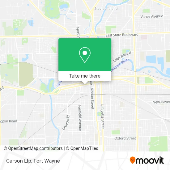 Carson Llp map