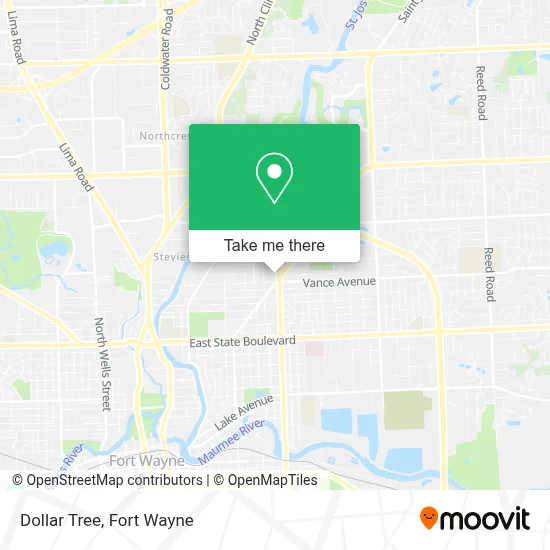 Dollar Tree map