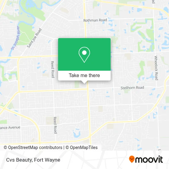 Cvs Beauty map