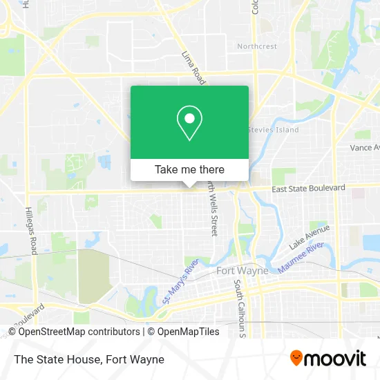 The State House map