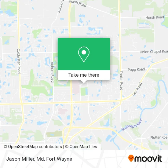 Jason Miller, Md map