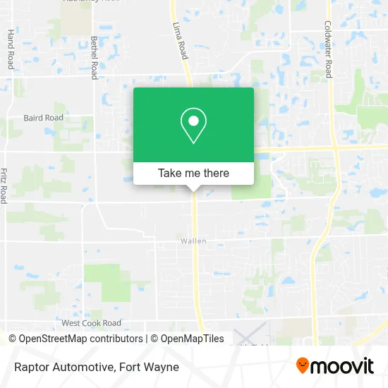 Mapa de Raptor Automotive