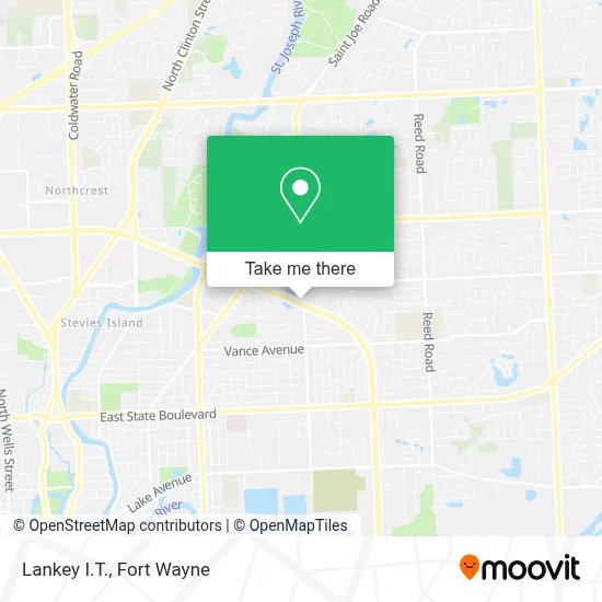 Lankey I.T. map