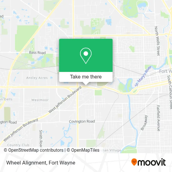 Wheel Alignment map