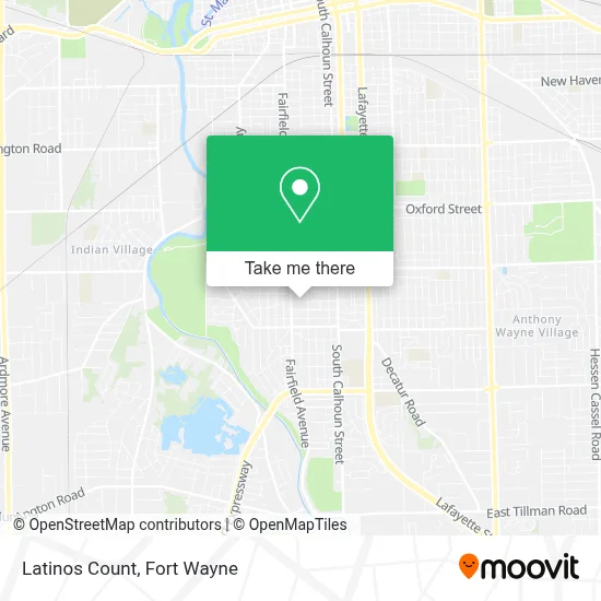 Latinos Count map