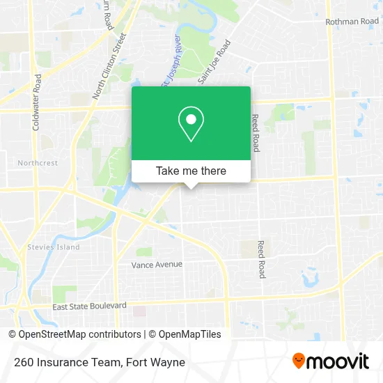 260 Insurance Team map