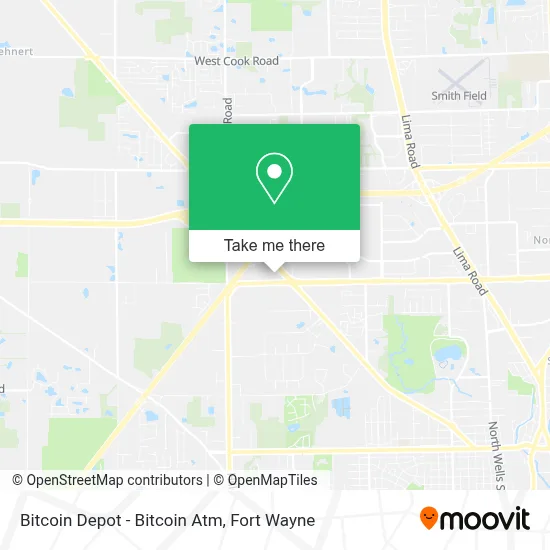 Bitcoin Depot - Bitcoin Atm map