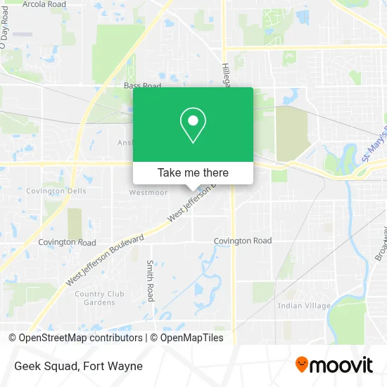 Geek Squad map