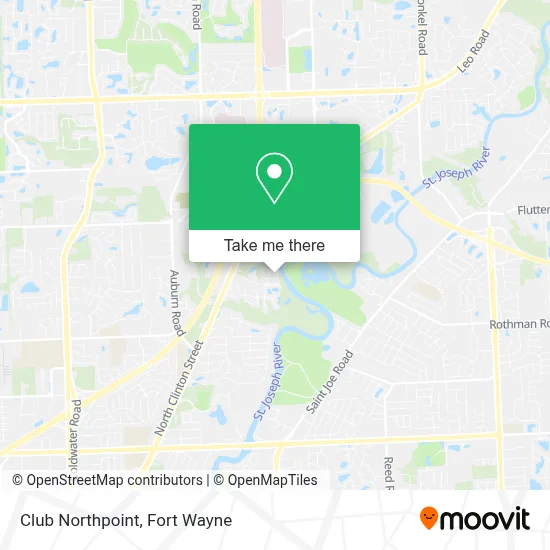Club Northpoint map