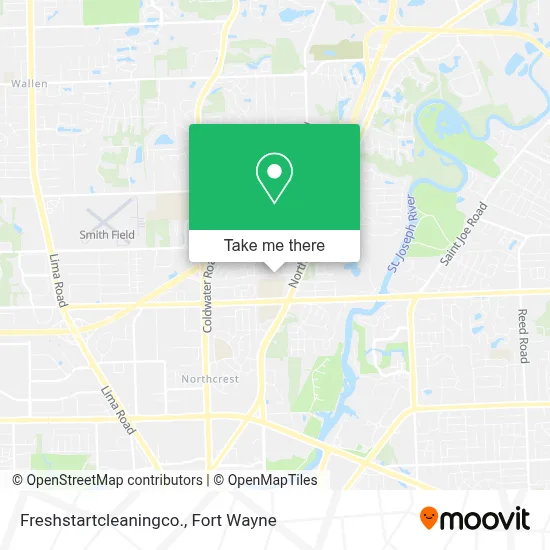 Freshstartcleaningco. map