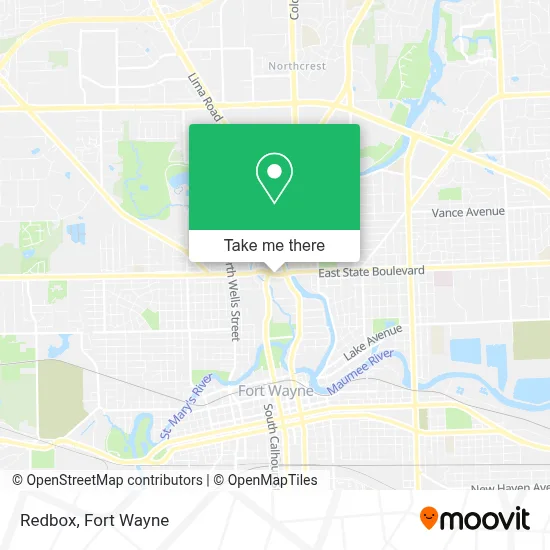 Redbox map