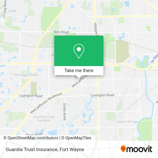 Guardia Trust Insurance map