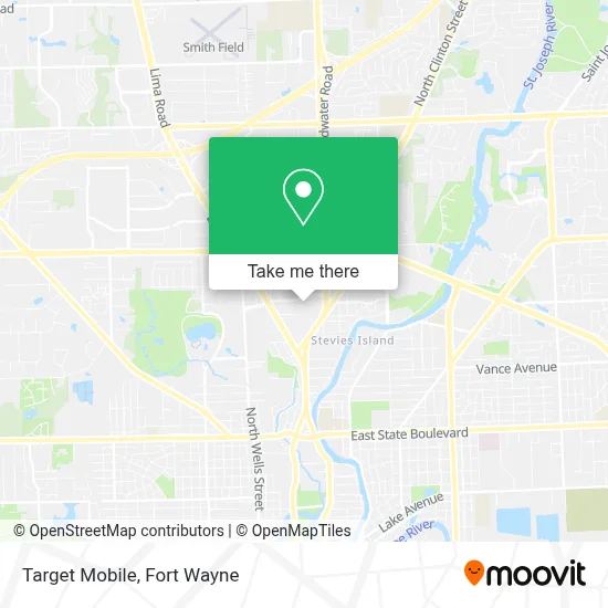 Target Mobile map