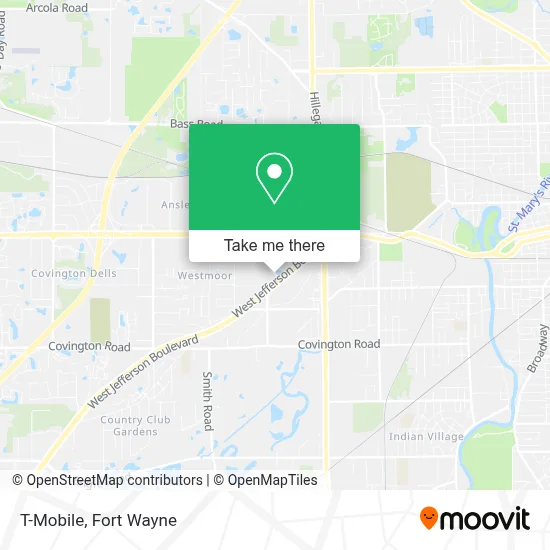 T-Mobile map