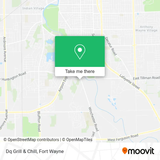 Dq Grill & Chill map