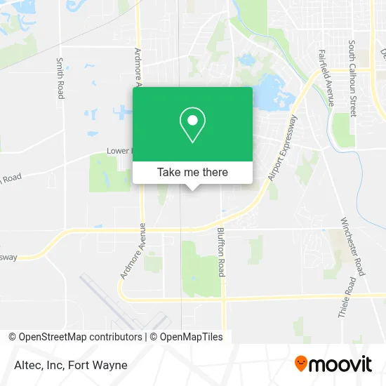 Altec, Inc map