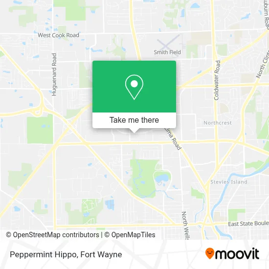 Peppermint Hippo map