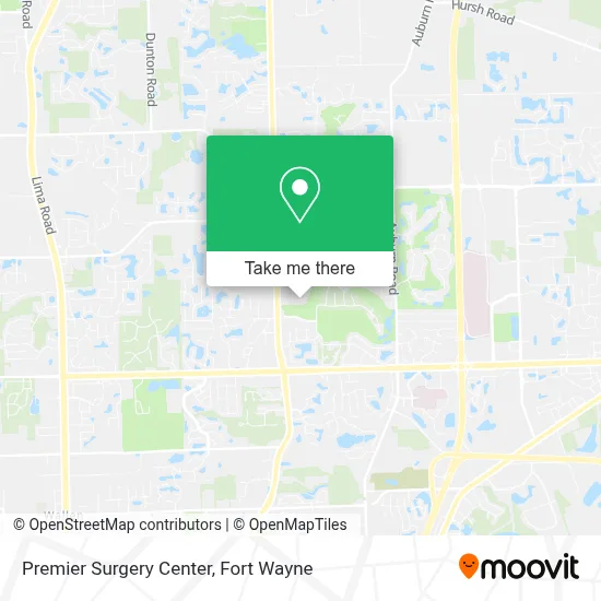 Premier Surgery Center map