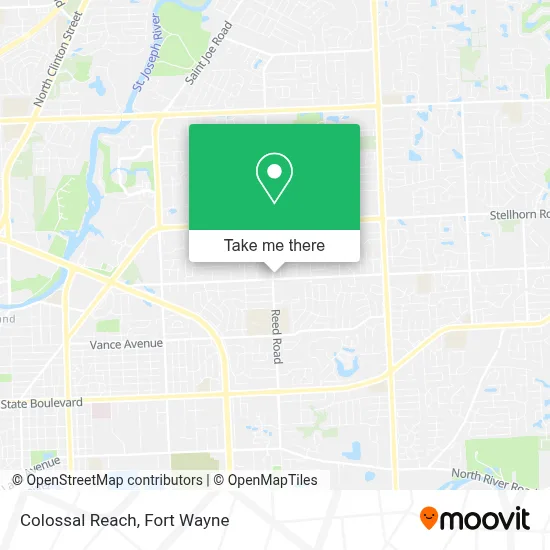 Colossal Reach map
