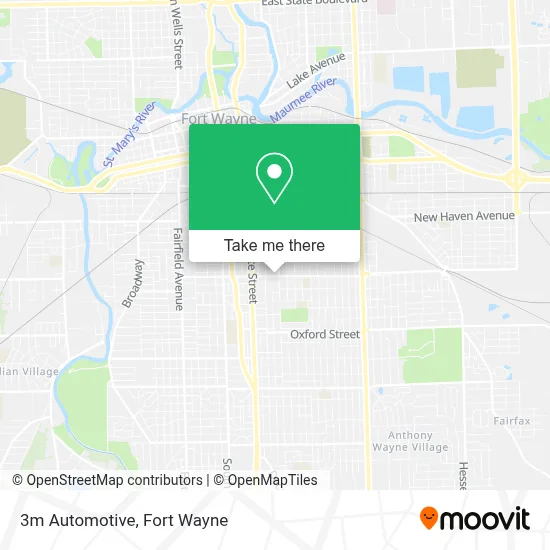 3m Automotive map