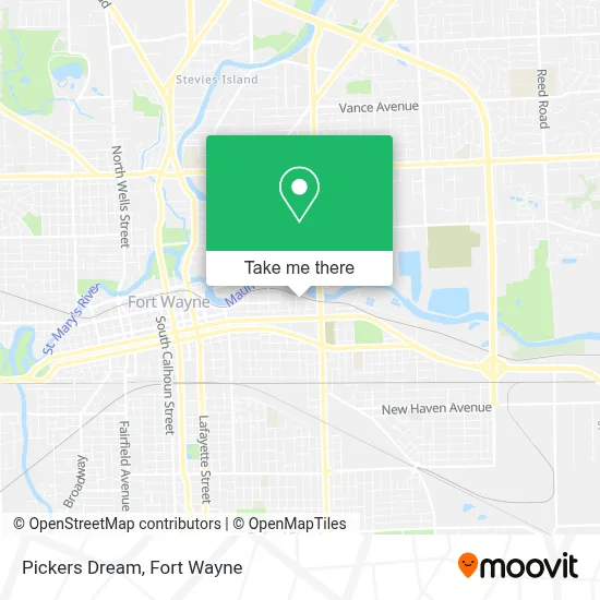 Pickers Dream map