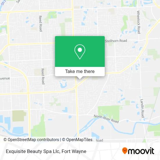 Exquisite Beauty Spa Llc map