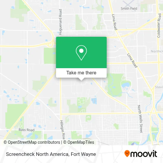 Screencheck North America map