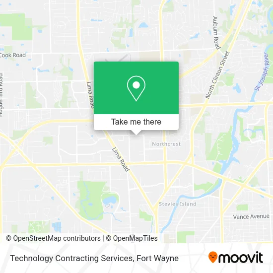 Technology Contracting Services map