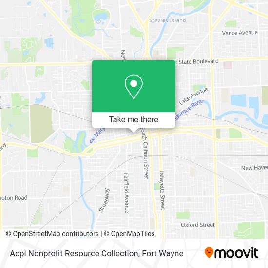 Acpl Nonprofit Resource Collection map