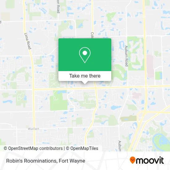Robin's Roominations map