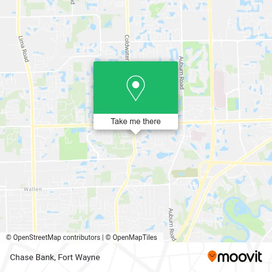 Chase Bank map