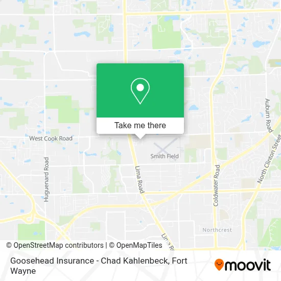 Goosehead Insurance - Chad Kahlenbeck map