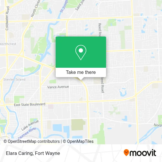 Elara Caring map