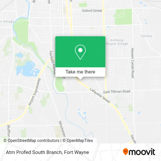 Atm Profed South Branch map