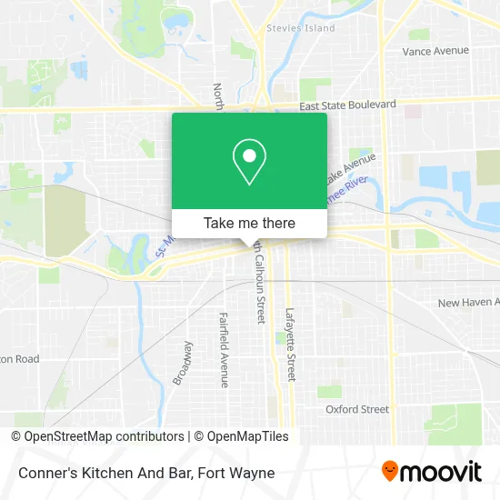 Conner's Kitchen And Bar map
