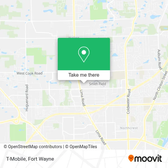 T-Mobile map